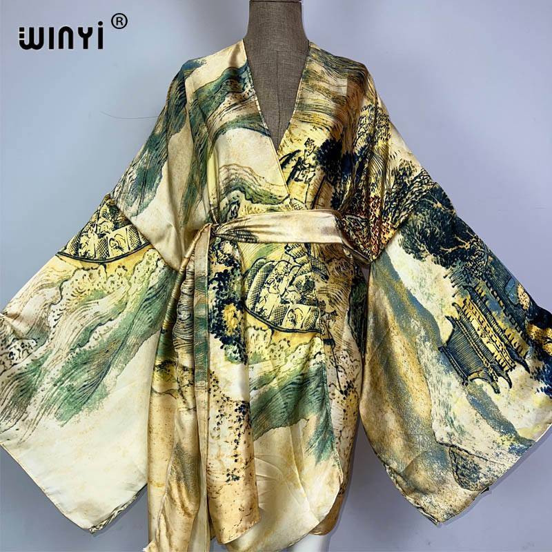 WINYI Africa Kimono Chinese Oi - Cover Up Kaftan recension och pris