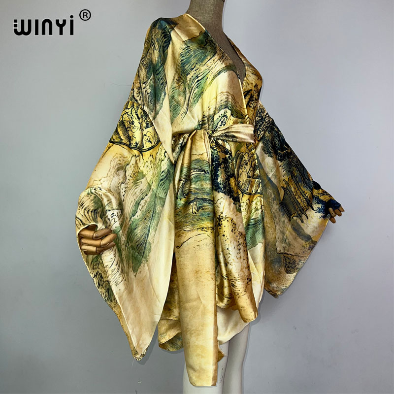 WINYI Africa Kimono Chinese Oi - Cover Up Kaftan recension och pris