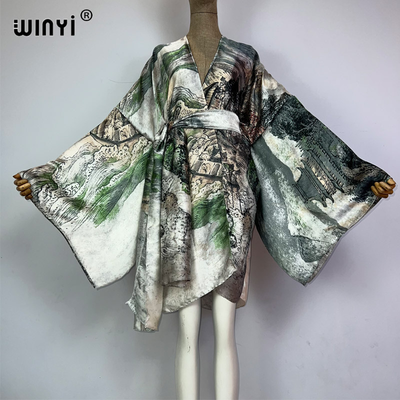 WINYI Africa Kimono Chinese Oi - Cover Up Kaftan recension och pris