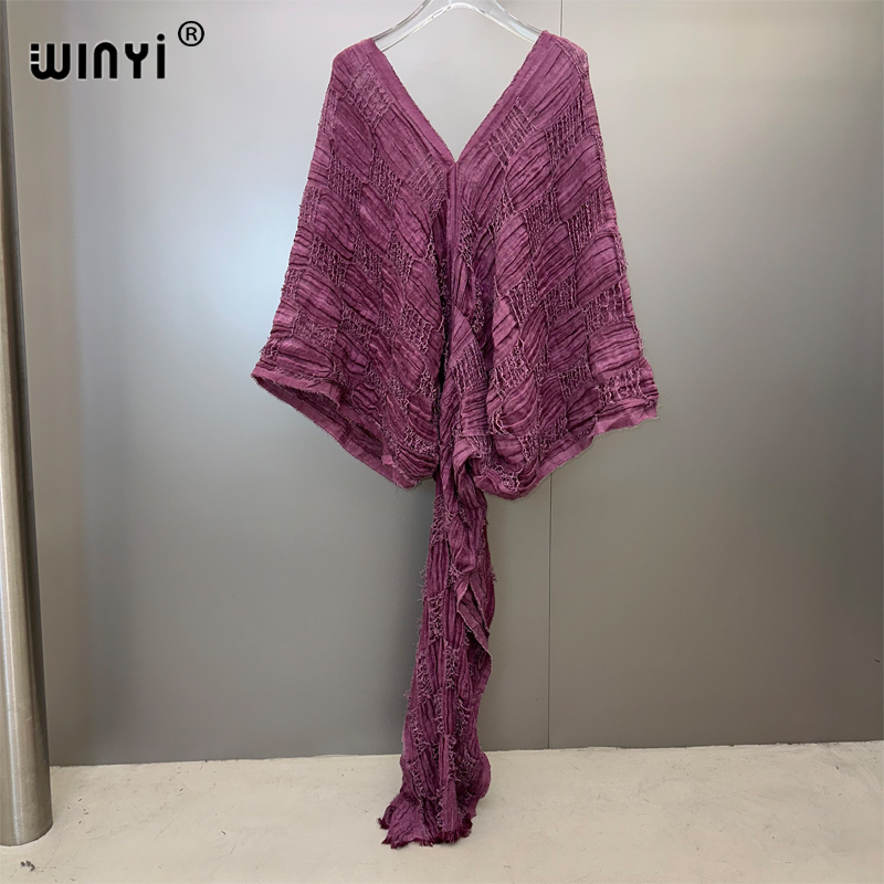 WINYI kaftan tie-dye Make an o - Cover Up Kaftan recension och pris
