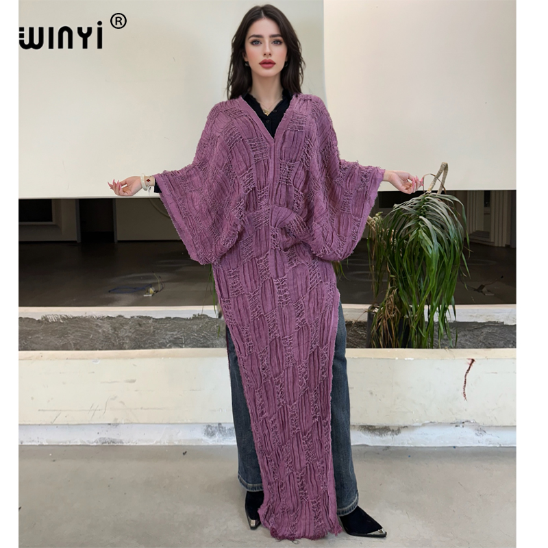 WINYI kaftan tie-dye Make an o - Cover Up Kaftan recension och pris