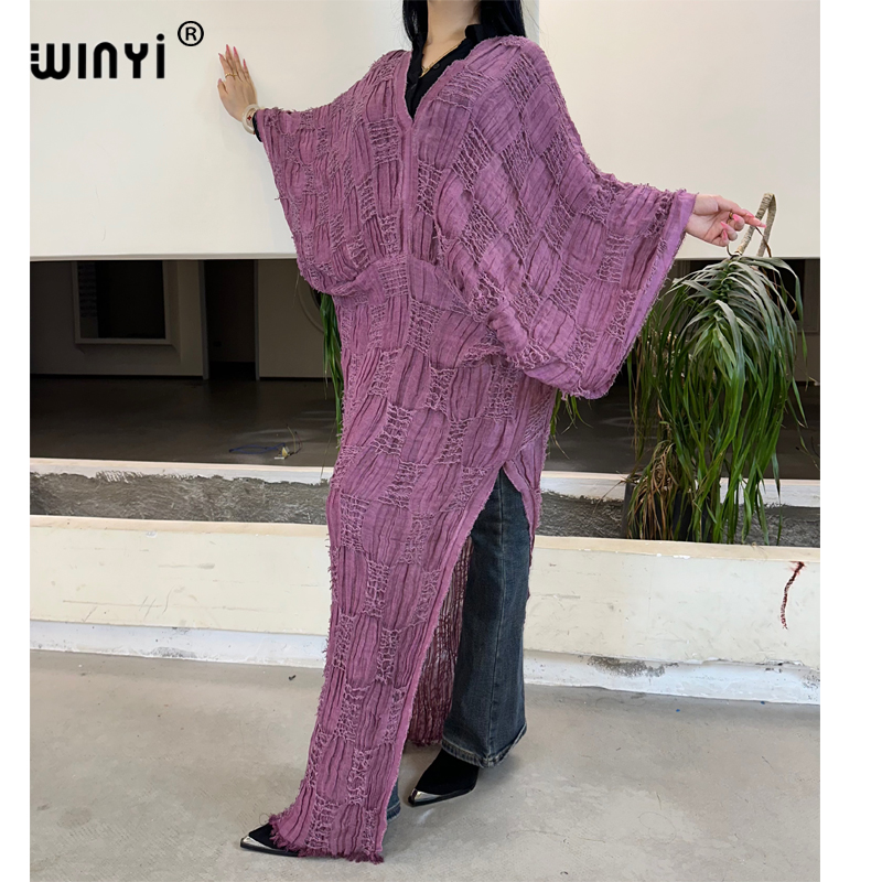 WINYI kaftan tie-dye Make an o - Cover Up Kaftan recension och pris
