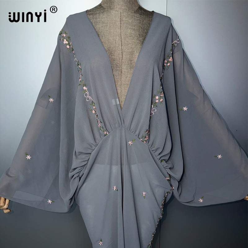 WINYI V-neck Women's Kaftan Dr - Cover Up Kaftan recension och pris