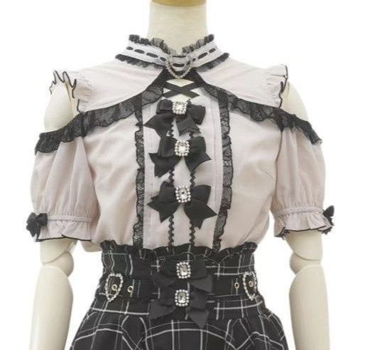 Sweet Cute Girls Short Sleeve  - Blouse Off Shoulder recension och pris