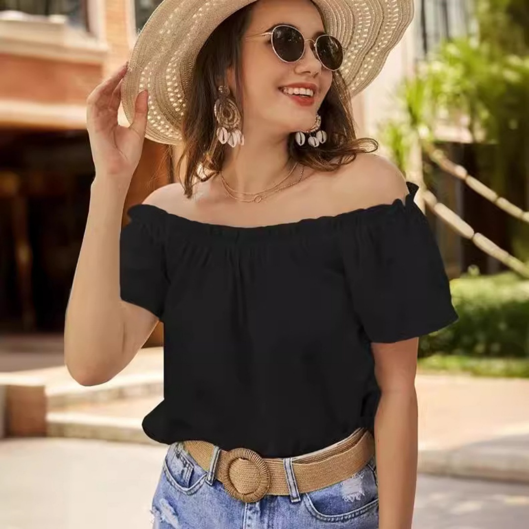 Summer Off Shoulder Blouse For - Blouse Off Shoulder recension och pris