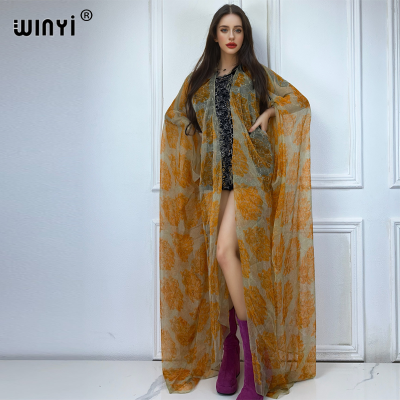 WINYI maxi kimono summer Persp - Cover Up Kaftan recension och pris