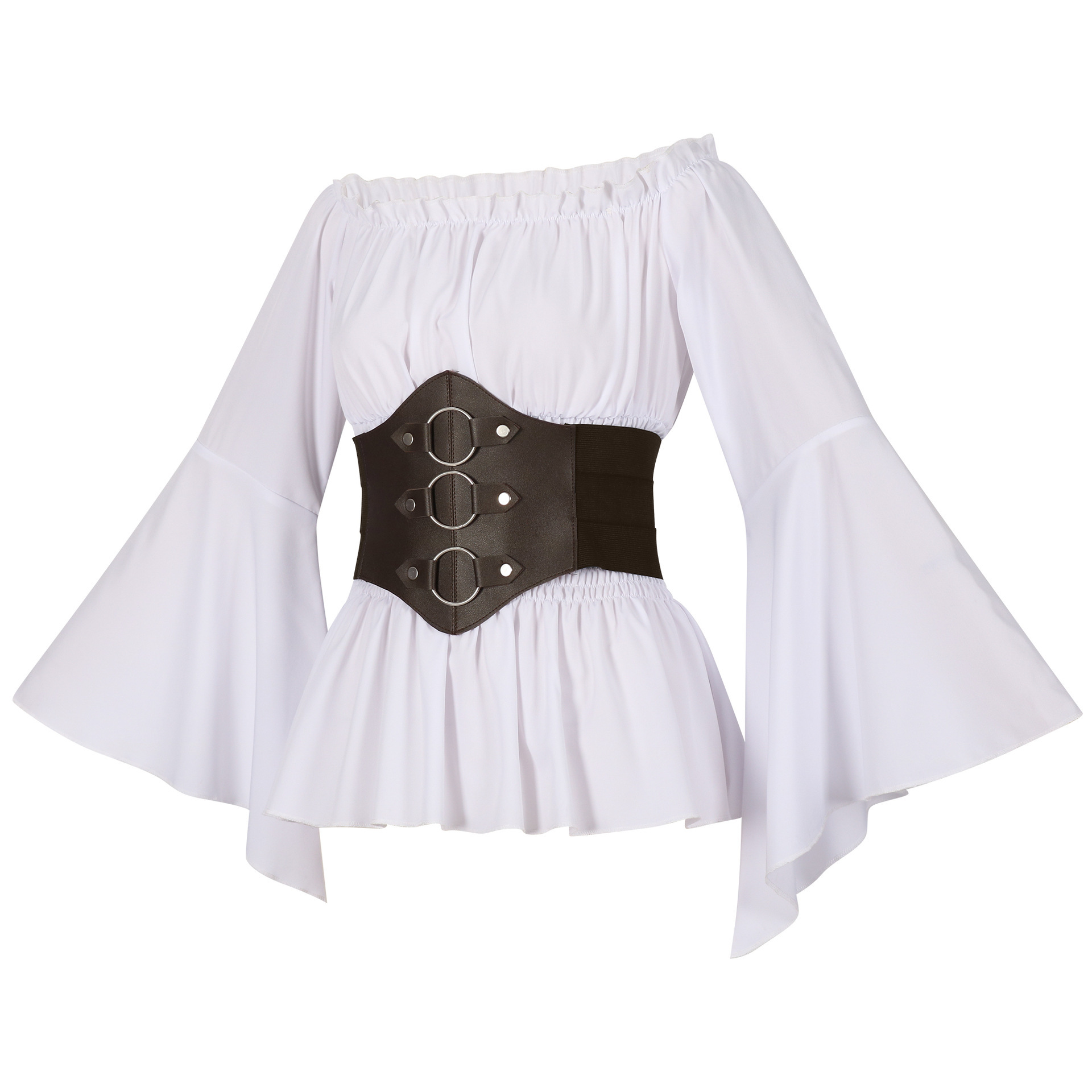 Medieval Victorian Pirate Shir - Blouse Off Shoulder recension och pris