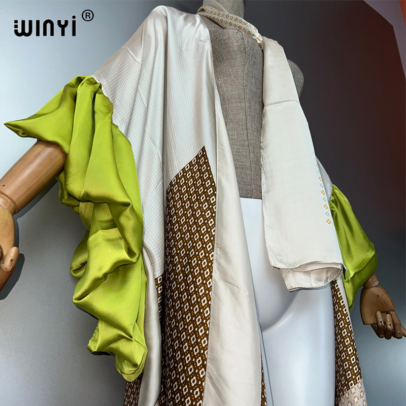 WINYI Summer Kimono Party Dres - Cover Up Kaftan recension och pris