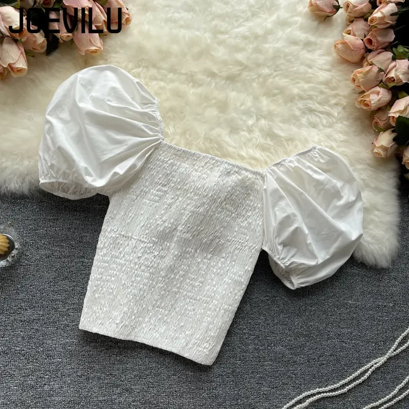 Belly Button Shirt Chic Chain  - Blouse Off Shoulder recension och pris