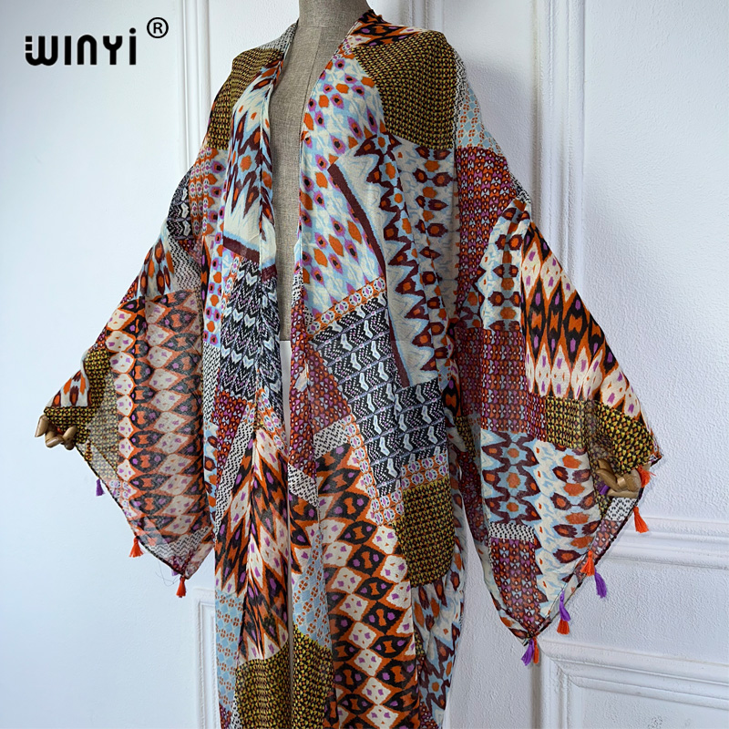 WINYI summer outfit kimono afr - Cover Up Kaftan recension och pris